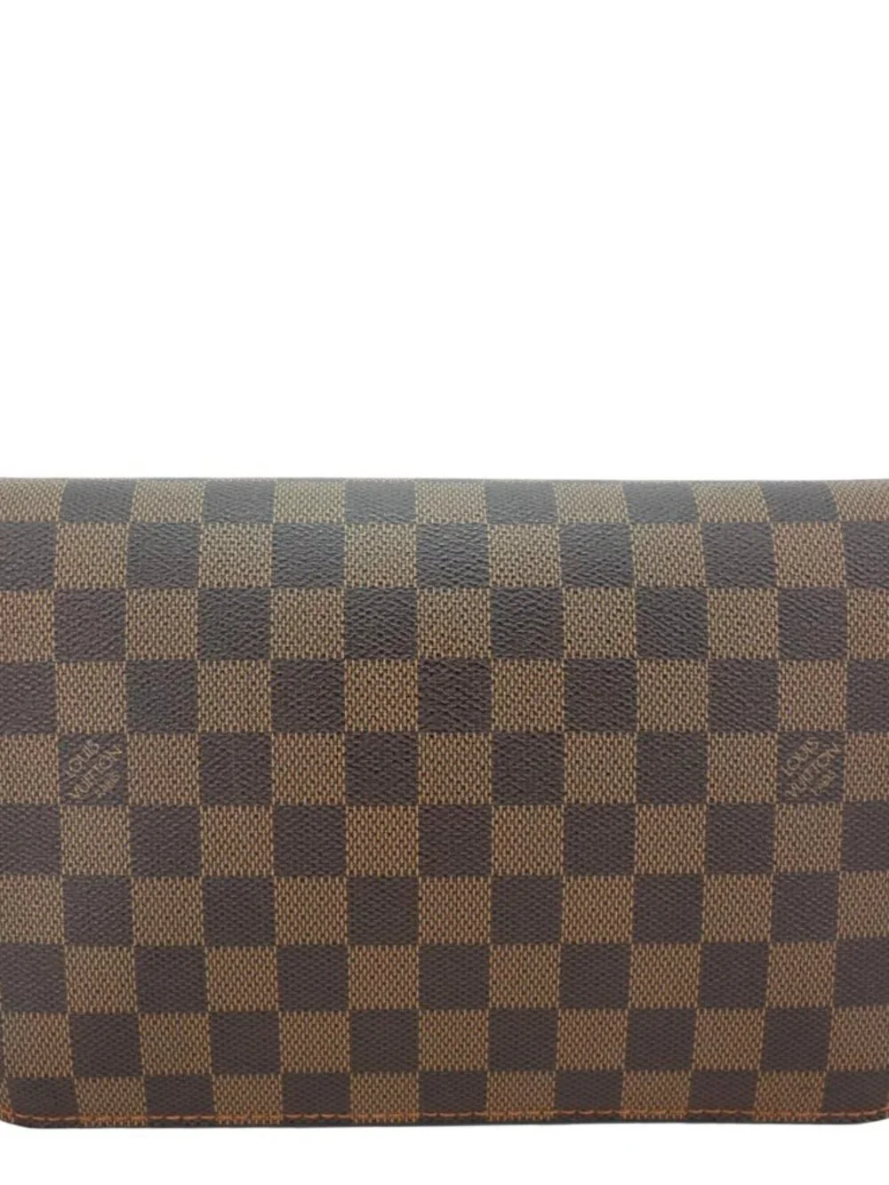 Louis Vuitton  Saint Louis Damier Ebene Pochette Clutch Bag Brown